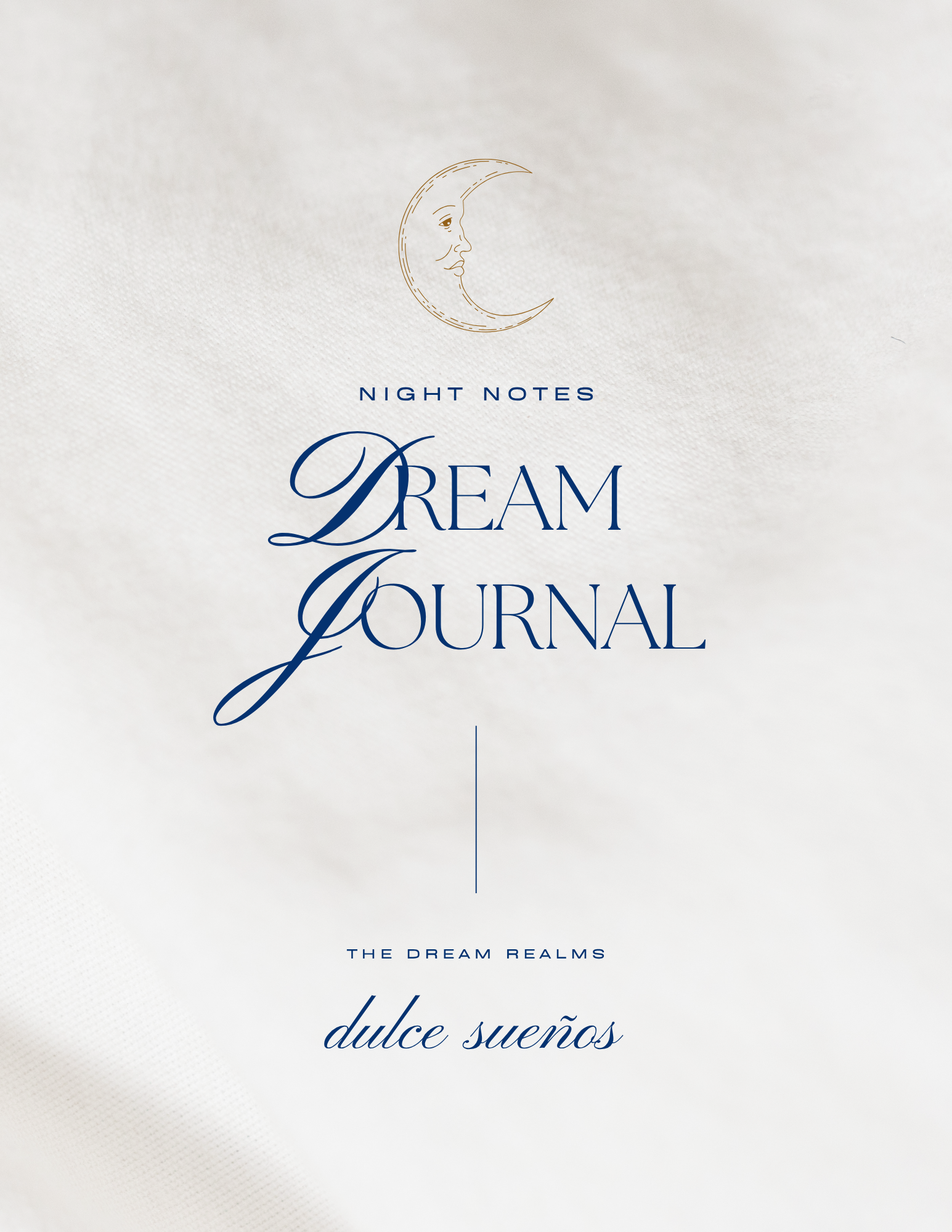 Night Notes Dream Journal — the cover of your free gift